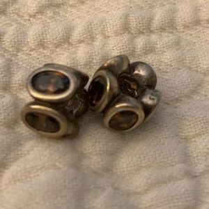 Brown City Lights Pandora bead